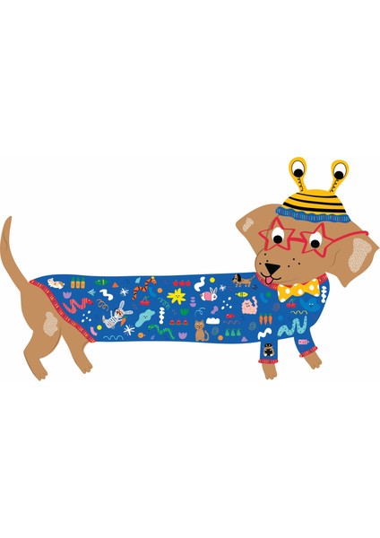 20 Parça "köpek" Şekilli Yap-Boz / Pets