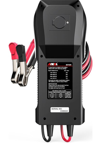 BST600 12V & 24V Profesyonel Yazıcılı Akü Test Cihazı