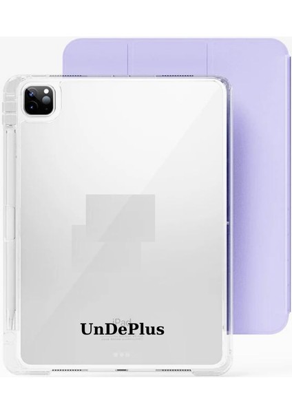 Apple iPad Pro 12.9 3./4./5./6. Nesil Kılıf Kalem Bölmeli Akrilik Şeffaf Ayrılabilir Case 2018-2022 fiyatları