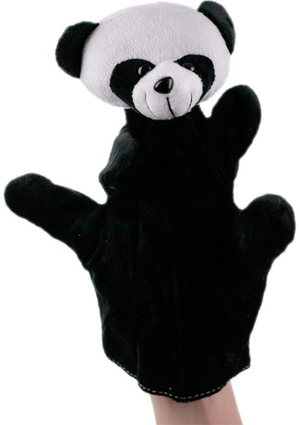 Panda Beş Parmaklı Eldiven Kuklası Peluş Oyuncak Çocuk Hediyesi 20CM (Yurt Dışından)