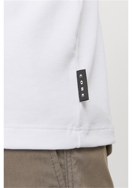 Jcofusıon Full Brandıng Tee Ss Crew Noos Beyaz Erkek T-Shirt 12273120 fırsatları