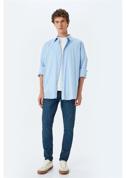 Mıcheal Skinny Indigo Erkek Jean Pantolon 5SAM40040ID fiyatları