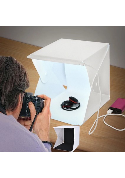 Çekim Çadırı 22X22 Led'li Ürün Fotoğraf Çekim Çadırı