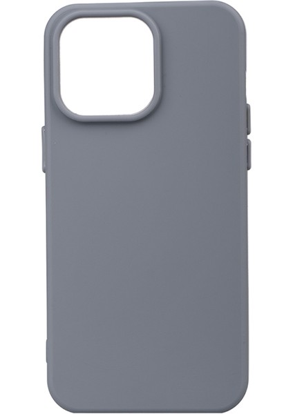 Apple iPhone 15 Pro Max Kılıf Esnek Yapılı Yumuşak Dokulu Soft Biye Premium Kapak