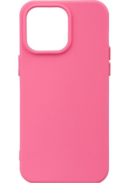 Apple iPhone 15 Pro Max Kılıf Esnek Yapılı Yumuşak Dokulu Soft Biye Premium Kapak