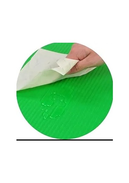 Egzersiz Matı Yeşil 180X60X1CM Ekstra Kalın Yüksek Yoğunluklu Yırtılmaz Egzersiz Yoga Minderi ve Taşıma Kayışı