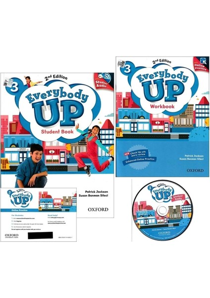 Everybody Up 3 (Student's Book+Workbook+Access Code+Cd)