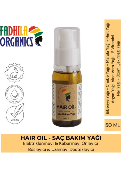 Saç Bakım Yağı - Hair Oil - 50 ml