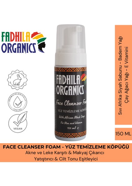 Face Cleanser Foam - Yüz Temizleme Köpüğü - 150 ml