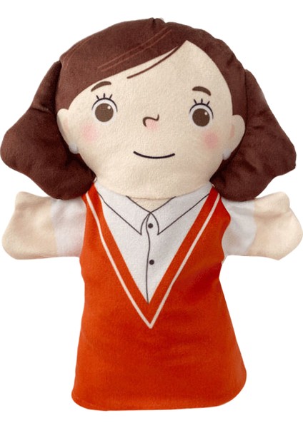 Yarım Anne Rol Yapma El Kuklası Oyuncakları Çocuk Interaktif Peluş Oyuncaklar (Yurt Dışından)