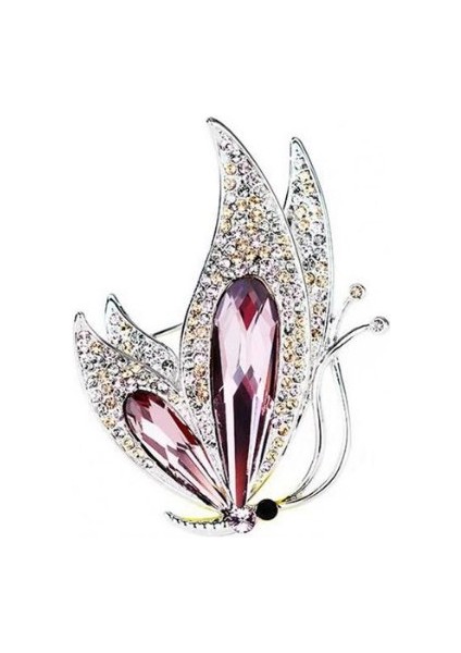 Pariıltılı Kanatlar Kelebek Broş fırsatları