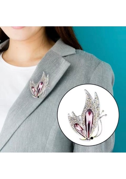 Pariıltılı Kanatlar Kelebek Broş indirimleri