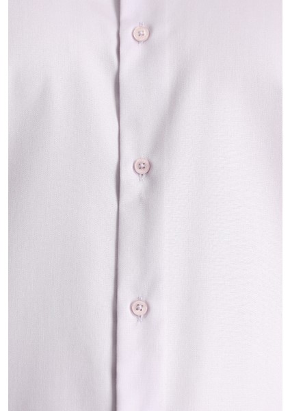 Uzun Kol Slim Fit Dar Kesim Pamuklu Non Iron Saten Klasik Gömlek indirimleri