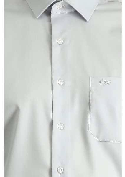 Uzun Kol Non Iron Saten Klasik Pamuklu Gömlek