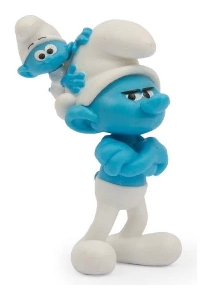 Nessiworld PUF21000 Şirinler 5,5 cm Figür