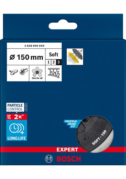 Expert Zımpara Tabanı Çd-Y 150MM GEX150AC/AVE/T fiyatları