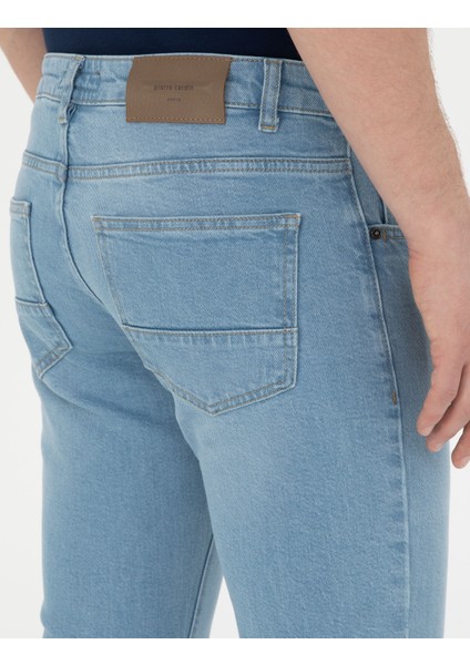 Erkek Açık Mavi Slim Fit Jean Pantolon 50285095-VR003