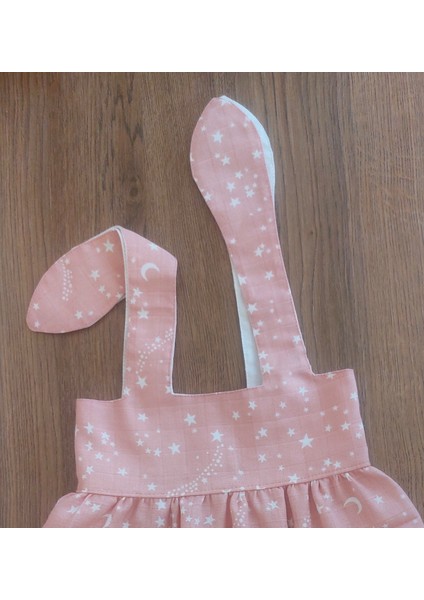 Omuzdan Bağlı Bebek Elbise Bandana Hediyelidir.