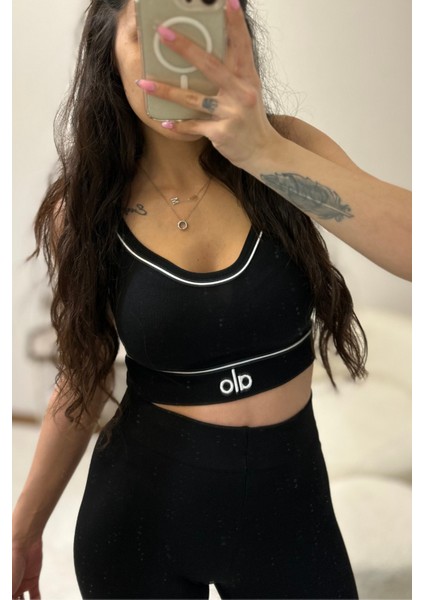 Allooo Siyah Yumoş Crop