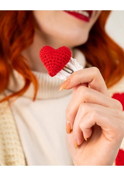 Valentine's Day Iki Çift Toka Seti (4 Adet)