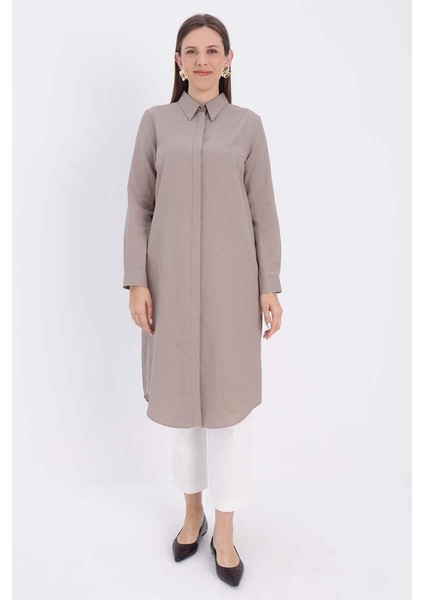 Vizon-Gizli Patlı Uzun Gömlek fiyatları