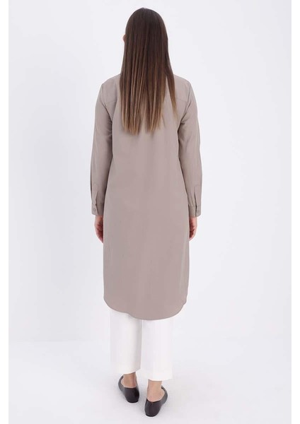 Vizon-Gizli Patlı Uzun Gömlek fırsatları