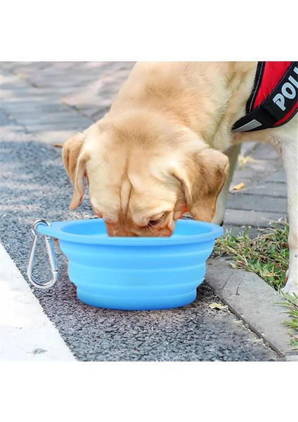 Katlanabilir Seyahat Silikon Köpek Mama Kabı Kedi ve Köpek Için Katlanabilir Mama Su Kabı fırsatları