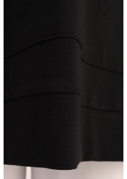 Siyah-Kapüşonlu Kanguru Cepli Sweatshirt indirimleri