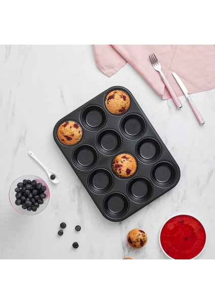 Bake Pro 12'Li Muffin Kalıbı