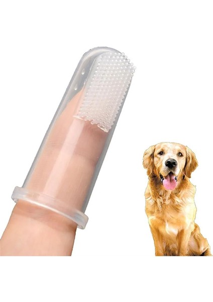 2 Adet Kediler ve Köpekler Için 2'li Parmak Diş Fırçası fiyatları