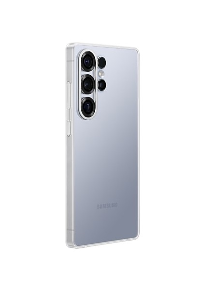 Samsung Galaxy S25 Ultra Silikon Kılıf Yumuşak Şeffaf Pürüzsüz Saydam Kapak