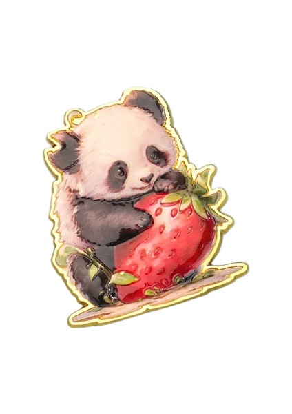 Panda Buzdolabı Çıkartmaları Ev Aksesuarları Arkadaşlar Için Hediyelik Eşya (Yurt Dışından)