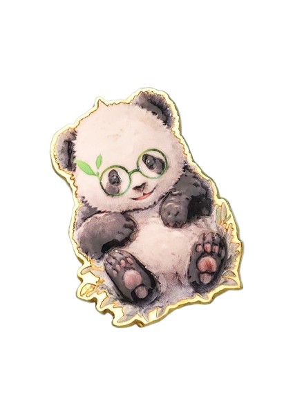 Panda Buzdolabı Çıkartmaları Ev Aksesuarları Arkadaşlar Için Hediyelik Eşya (Yurt Dışından)