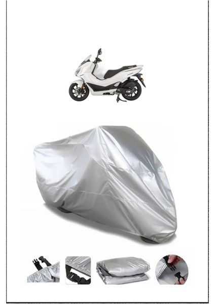 Mondial 125 Strada Gri Motosiklet Brandası Arka Çanta Uyumsuz