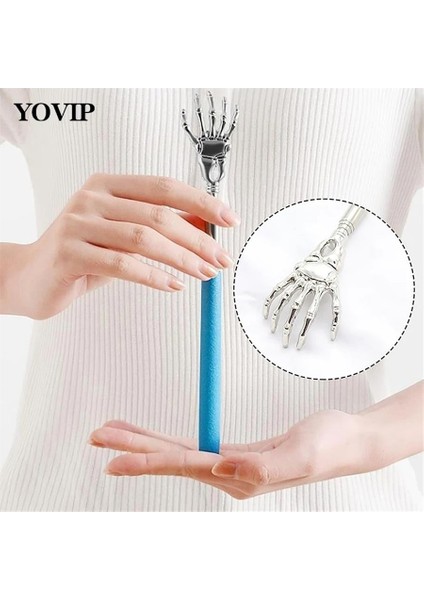 Teleskopik Sırt Kaşıma Aparatı Açılır Kapanır Sırt Kaşıyıcı Metal Aparat 1 Adet modelleri