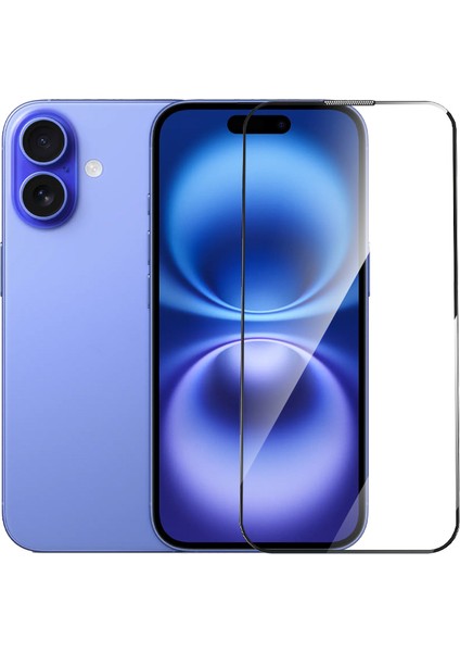 Apple iPhone 16 Wiwu GT-020 Titan Ekran Koruyucu Şok Emici Hibrit Polimer Hd Şeffaf Uygulama Aparatlı