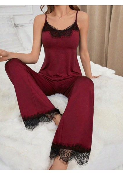3'lü Lia Bordo Bambuu Pijama Takımı indirimleri