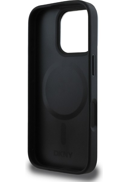 iPhone 16 Pro Max Kılıf Dkny Orjinal Lisanslı Magsafe Özellikli 3D Yazılı Checkered Pattern Siyah fırsatları