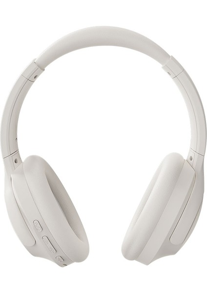 Hi-Fi Ses Özellikli Kulak Üstü Bluetooth Kulaklık Wiwu Td-08 Elite Serisi Pure Bass V5.3 Beyaz