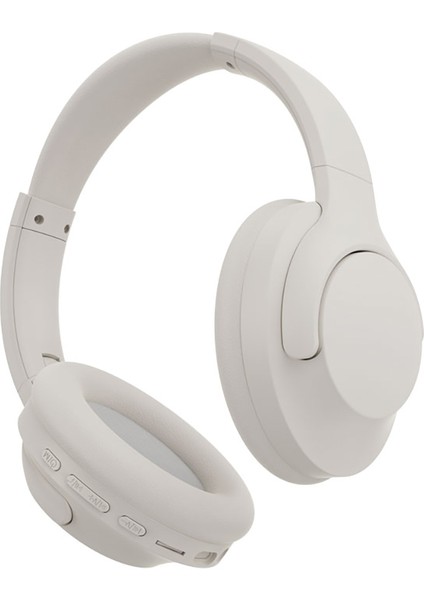 Hi-Fi Ses Özellikli Kulak Üstü Bluetooth Kulaklık Wiwu Td-08 Elite Serisi Pure Bass V5.3 Beyaz