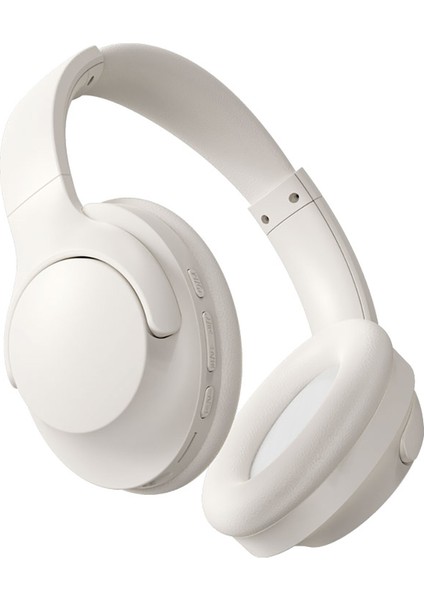 Hi-Fi Ses Özellikli Kulak Üstü Bluetooth Kulaklık Wiwu Td-08 Elite Serisi Pure Bass V5.3 Beyaz