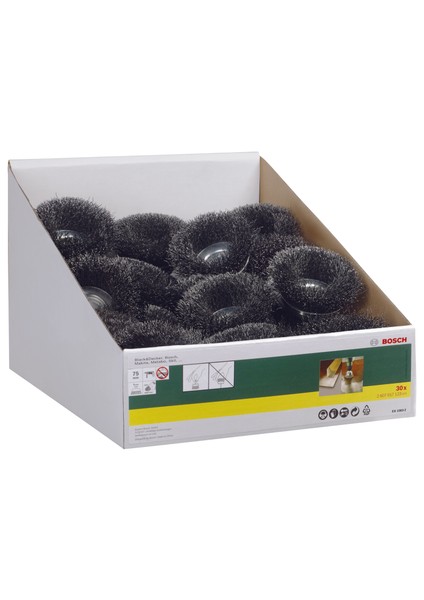 Matkap Için Burgu Tel Fırça 75 mm 6mm Sa fiyatları