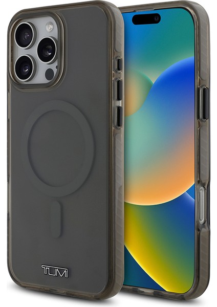 iPhone 16 Pro Kılıf Tumı Orjinal Lisanslı Magsafe Şarj Özellikli Airbagli Transparan Kapak Haki