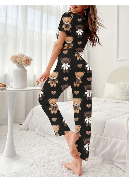 Saxa Bear Kısa Kollu Pijama Takımı