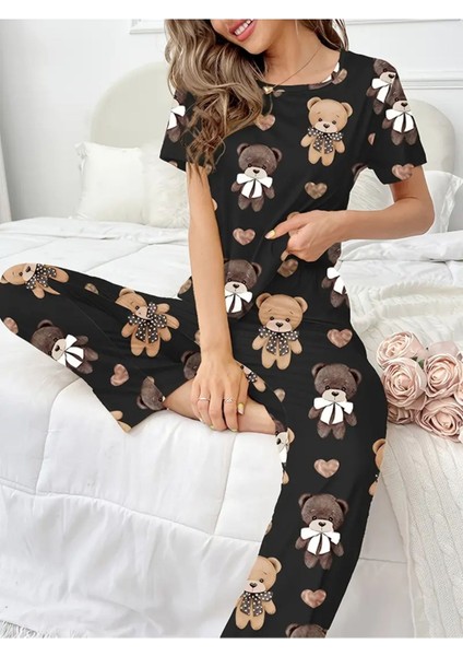 Saxa Bear Kısa Kollu Pijama Takımı