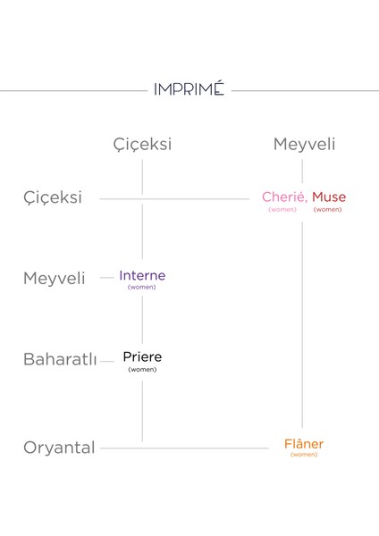 Mini Parfüm Kadın Deneme Seti 5 x 2 ml (Muse, Cherie, Priere, Interne ve Flaner)