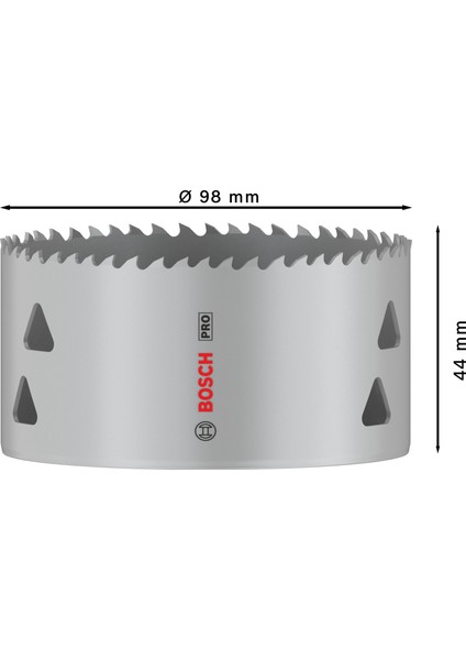 - Hss Bi-Metal Delik Açma Testeresi (Panç) 98 mm modelleri