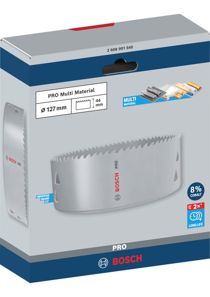 - Hss Bi-Metal Delik Açma Testeresi (Panç) 127 mm fiyatları