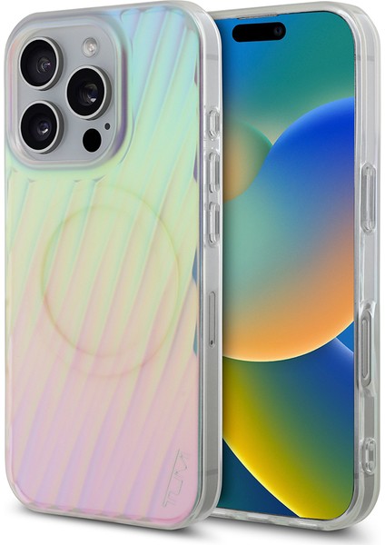 iPhone 16 Pro Max Kılıf Tumı Orjinal Lisanslı Magsafe Şarj Özellikli Transparan Kapak Colorful