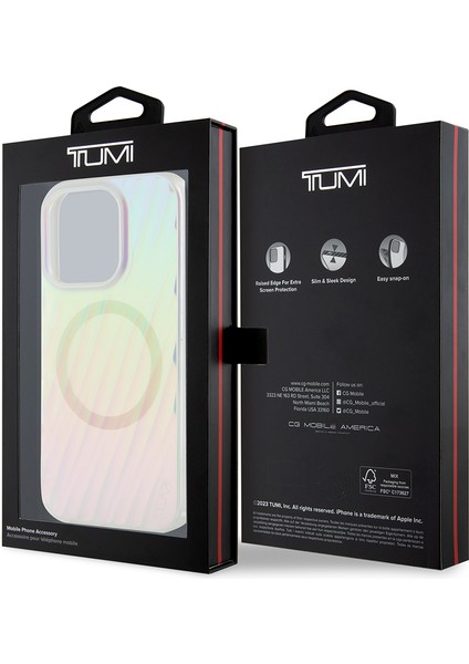 iPhone 16 Pro Max Kılıf Tumı Orjinal Lisanslı Magsafe Şarj Özellikli Transparan Kapak Colorful